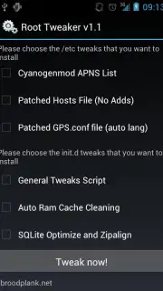 Root Tweaker captura 2