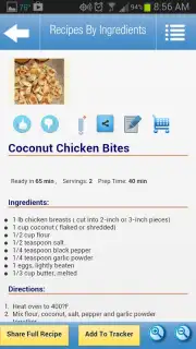 Recipes by Ingredients captura 4