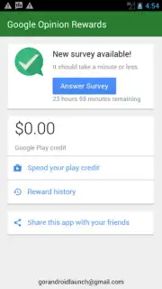 Google Opinion Rewards captura 10