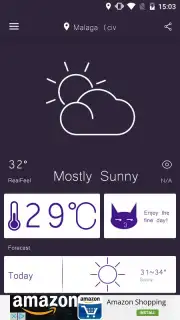Sasha Weather FREE captura 6