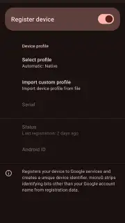microG Services (GmsCore) captura 5