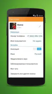 OK Messenger captura 1