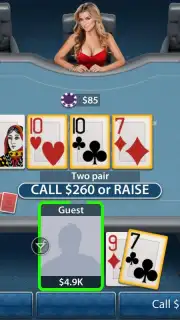 Texas Hold'em Poker: Pokerist captura 7