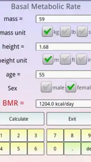 Health Calculator captura 3