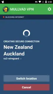 Mullvad VPN captura 3