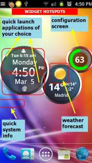 Rings Digital Weather Clock captura 1