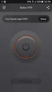 ALPHA VPN captura 3
