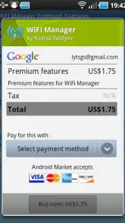 WiFi Manager captura 1