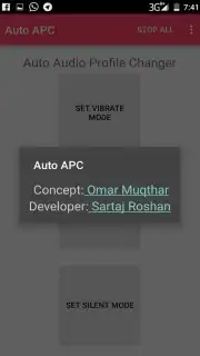Auto Audio Profile Changer captura 2