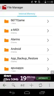 Clean File Manager captura 6