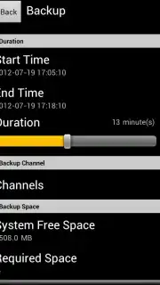 iWatch DVR II captura 2