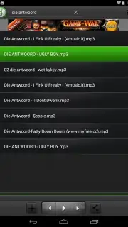 4shared Music captura 3