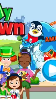My Town : ICEME Amusement Park Free captura 1