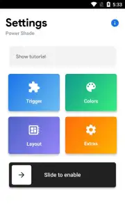 Power Shade: Notification Bar Changer & Manager captura 1