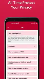 Japan Vpn Pro captura 1