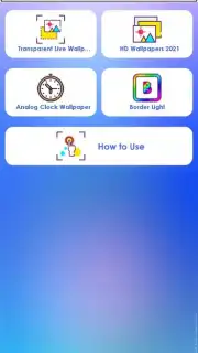 Transparent Screen & Live Wallpaper captura 2