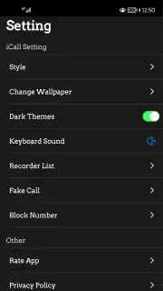 iPhone Style Call captura 3