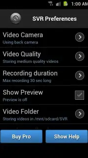 Secret Video Recorder (Android 1X) captura 9