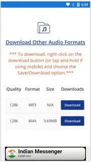 Pick Video downloader captura 2