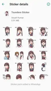 Otaku Nadu Sticker Pack captura 4
