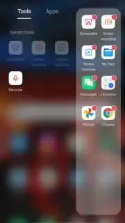 ColorOS Smart Sidebar captura 3
