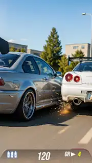 Car Driving City Drifting Game captura 1