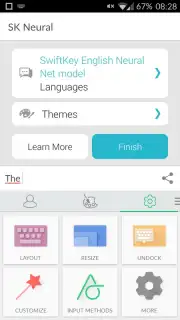SwiftKey Neural captura 4
