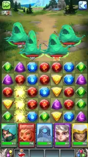 Dragon Strike: Puzzle RPG captura 3