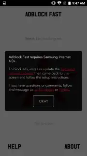 Adblock Fast captura 4