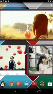 Animated Photo Frame Widget captura 2