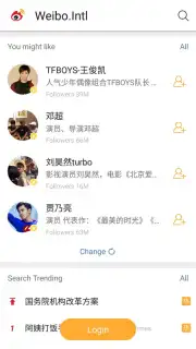 Weibo International captura 9