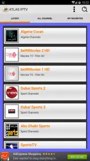 ATLAS IPTV - Stream Live TV captura 2