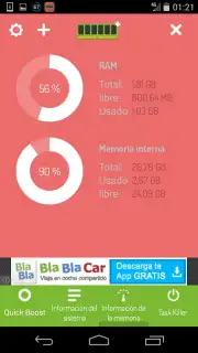 Memory Optimizer HD captura 5