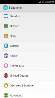 S Launcher captura 6