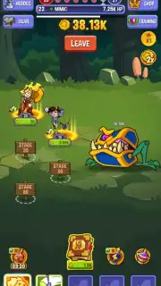 Idle Quest Heroes captura 1