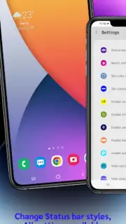 iCenter iOS 17: X - Status Bar captura 2