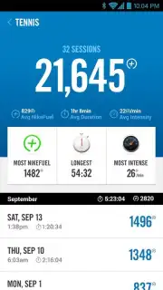 Nike+ FuelBand captura 2