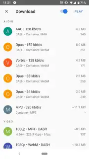GetTube - YouTube Downloader captura 4