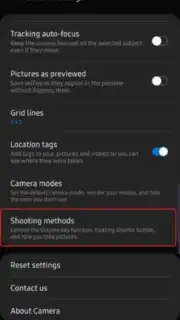 Samsung Camera captura 3