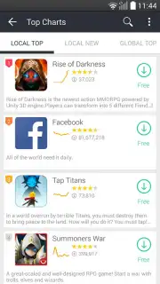 1Mobile Market Lite captura 5