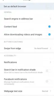 Mi Browser (Global) captura 8