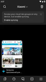 Yandex Browser (alpha) captura 19