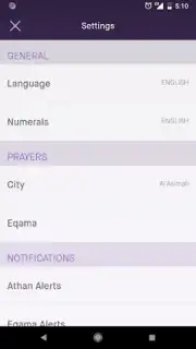 Q8PrayApp captura 4