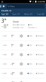 MSN Weather - Forecast and Maps captura 1