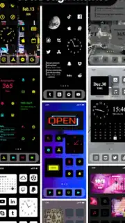 Icon changer & Widget Themes captura 3