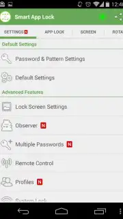 Smart App Lock captura 1