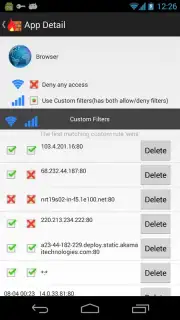 NoRoot Firewall captura 4