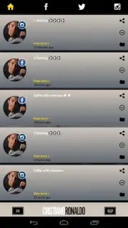 Cristiano Ronaldo Official Keyboard captura 5