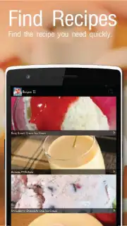 Ice Cream Recipes captura 2