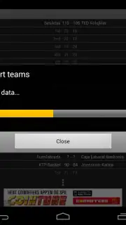 Basketball Livescore Widget captura 1